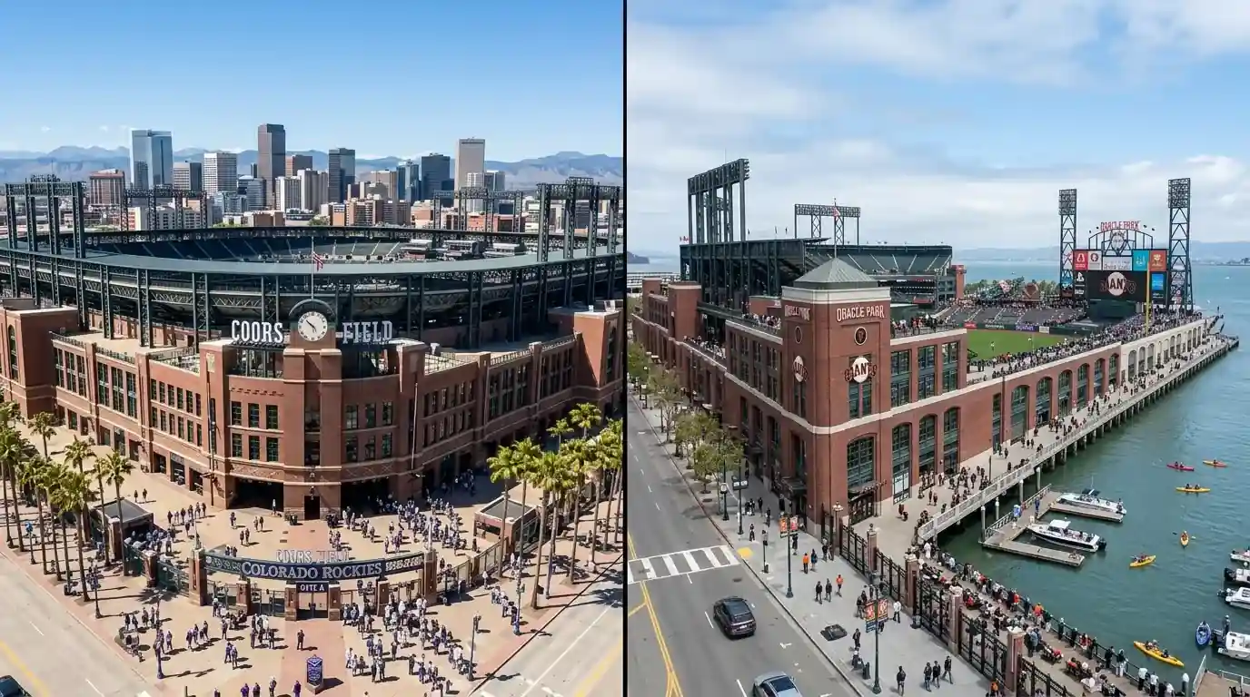 MLB-Stadion Park Factor Einfluss auf Over/Under Runs-Total-Linie zeigt Unterschiede zwischen offensiv und defensiv ausgerichteten Ballparks