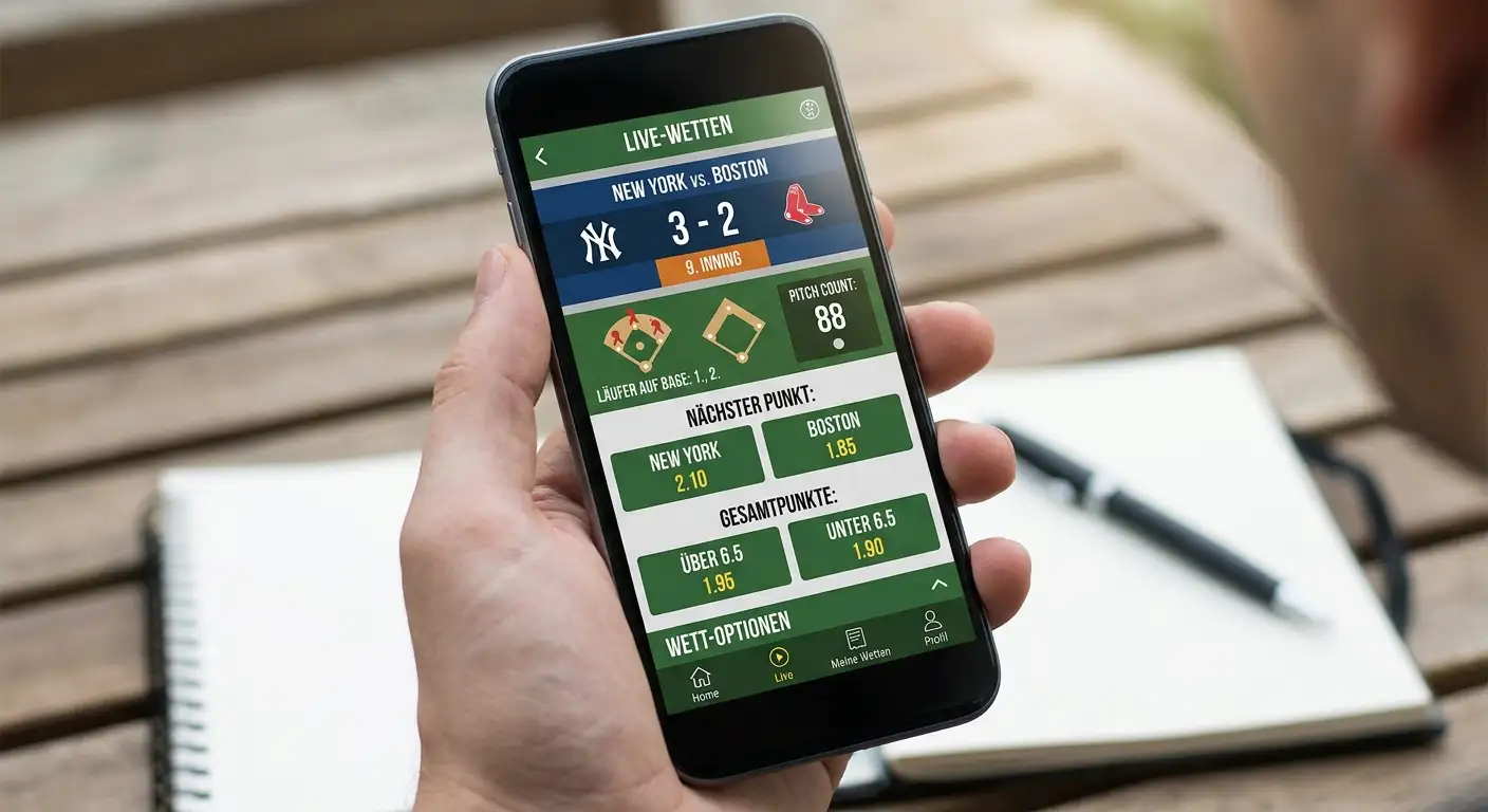 Wichtige App-Funktionen für Baseball Live-Wetten: Live-Scoreboard, Push-Benachrichtigungen und schnelle Quotenaktualisierung