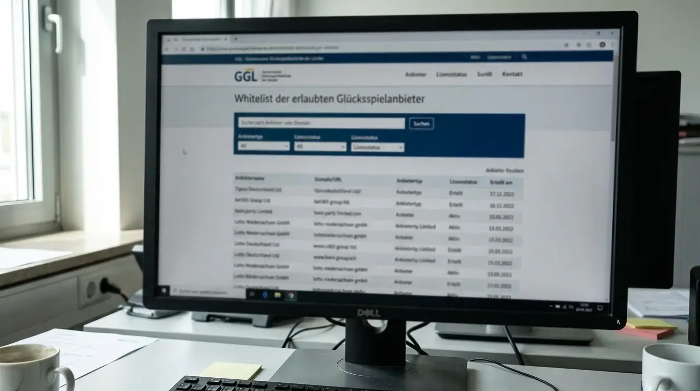 GGL Whitelist Übersicht legaler Baseball-Wettanbieter – amtliche Liste der GGL-lizenzierten Sportwettenanbieter