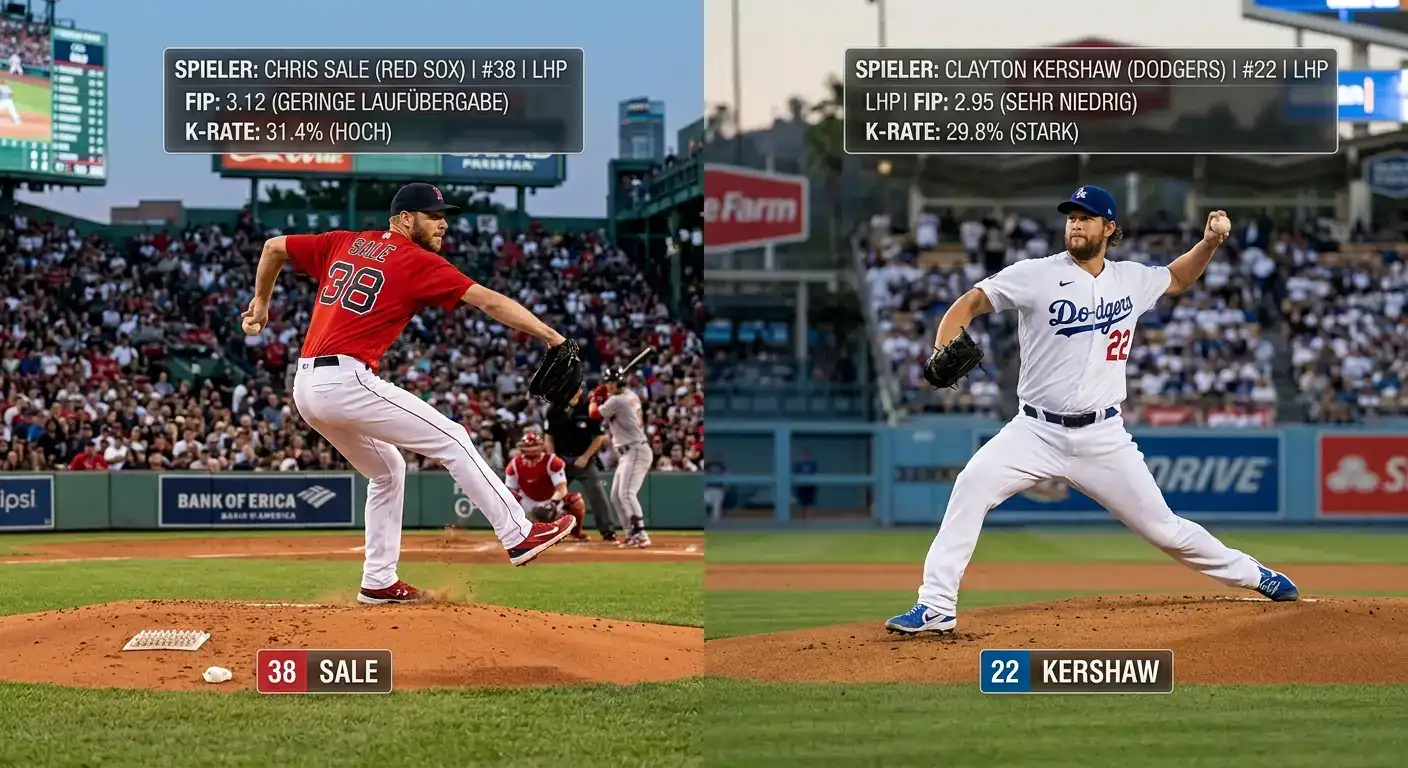 Pitcher-Duell als Head-to-Head-Wette: Strikeout-Vergleich zweier MLB-Starter anhand von FIP und K-Rate