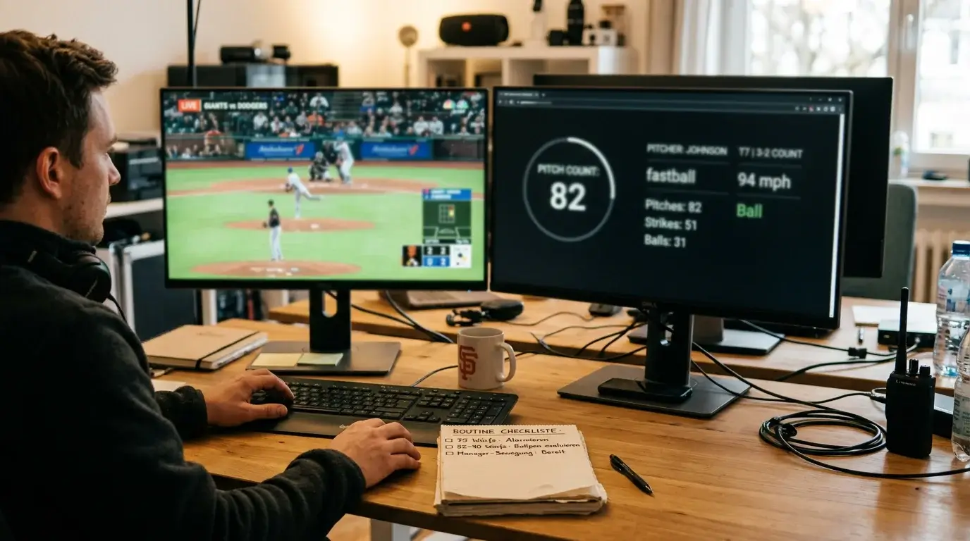 Pitch Count in die Live-Wett-Routine integrieren: Schwellenwerte, Signale und Einstiegspunkte für Baseball Live-Wetten