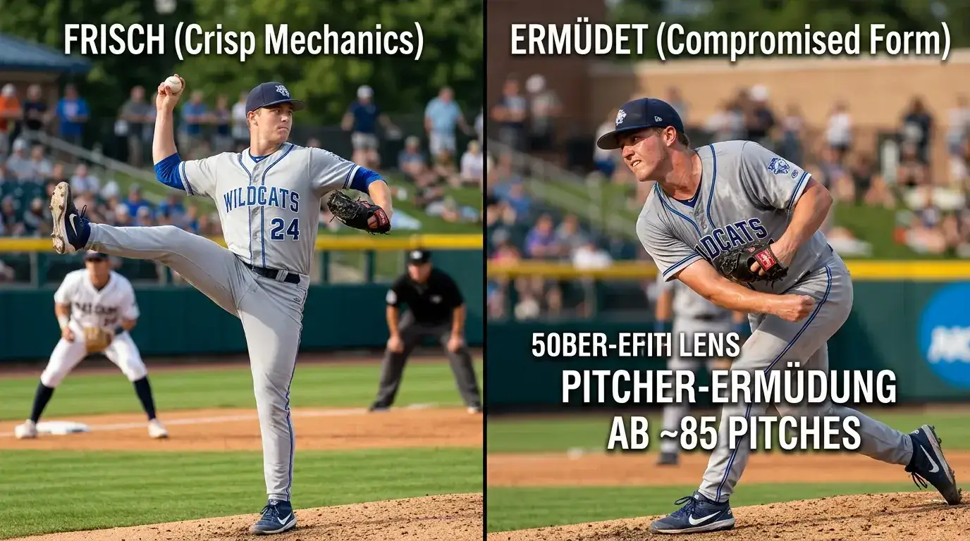 Pitcher-Ermüdung und Pitch Count beim Baseball: physiologische Grundlagen des Wechsel-Timings