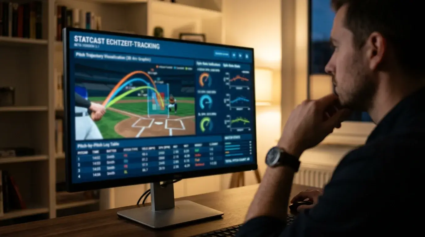 Statcast und Baseball Savant für Pitch Count Echtzeit-Tracking beim Live-Wetten auf MLB