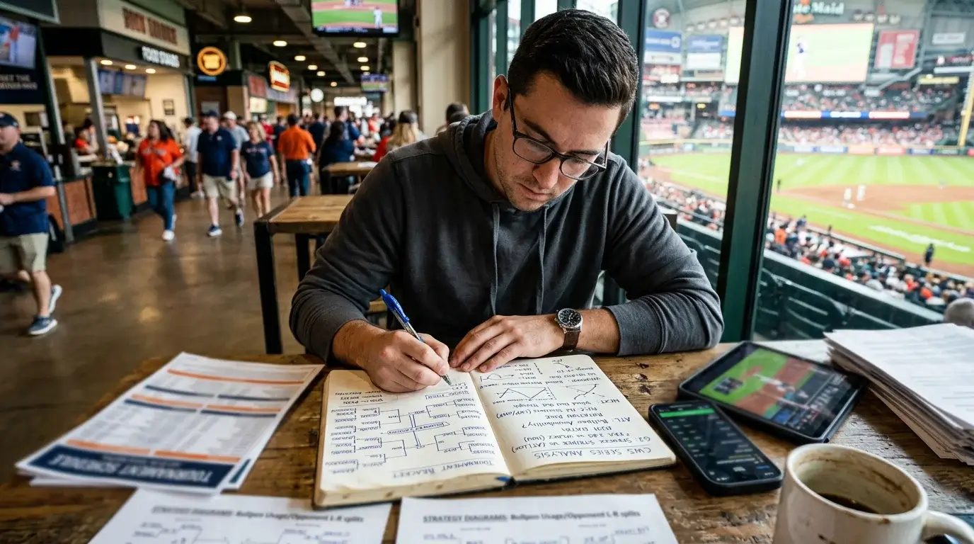 Live-Wett-Strategie beim World Baseball Classic mit Fokus auf Turnier-Kontext und Pitcher-Rotation